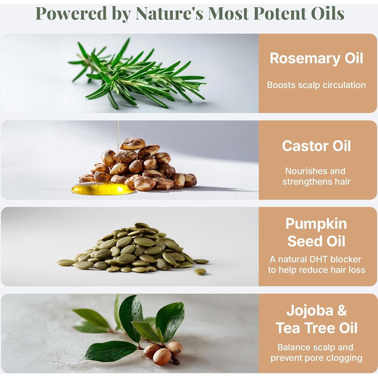 Aceite de Romero Orgánico El ÉLIX 113g - Crecimiento Cabello