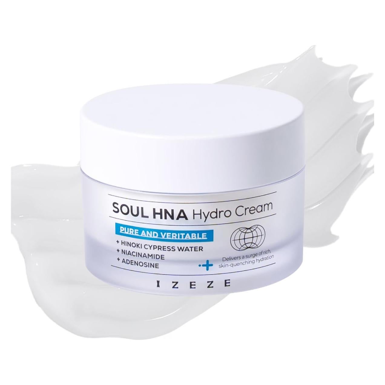 Crema Hidratante Facial IZEZE Soul HNA 50ml con Ácido Hialurónico