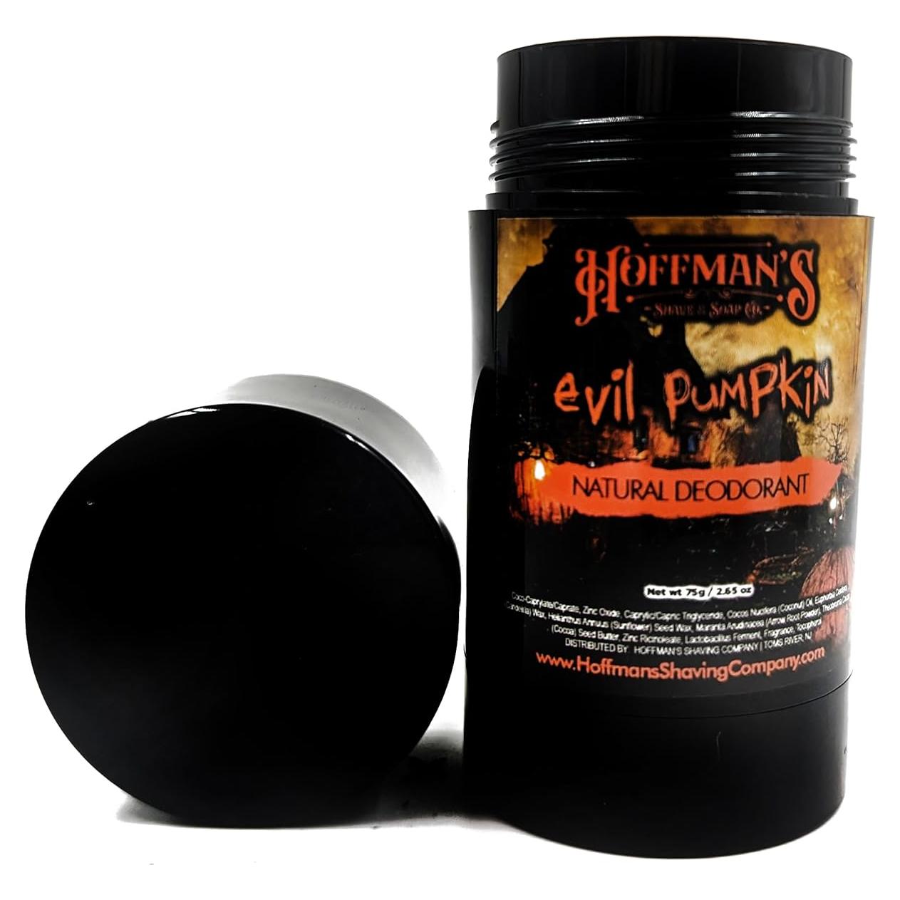 Desodorante Natural Hoffman Calabaza Malvada 75 g Sin Aluminio