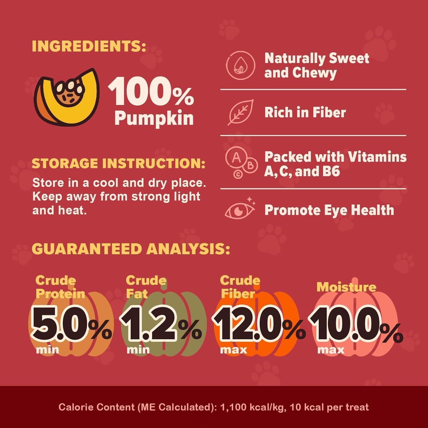 Chips de Calabaza para Perros Shang Yi 170g - Snack Hipoalergénico