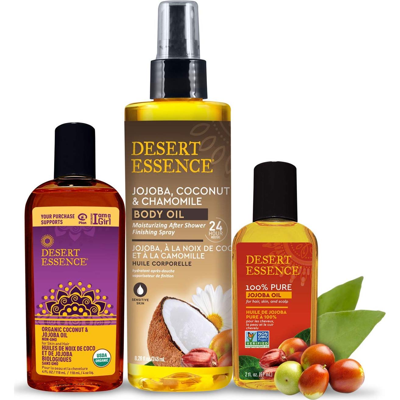 Aceite de Jojoba Puro Desert Essence 59 ml - Hidratante Facial y Capilar