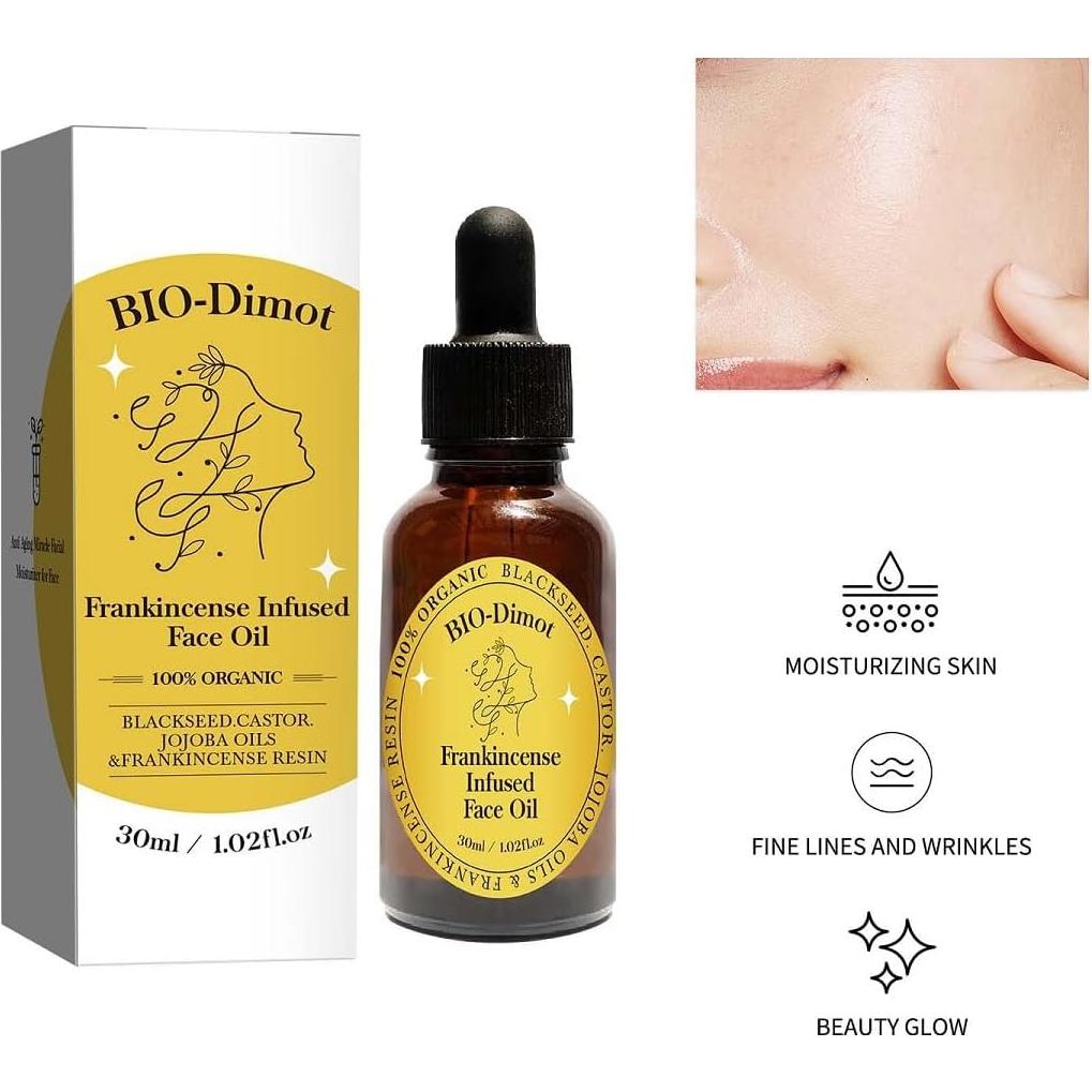 Aceite Esencial de Incienso MULPG 30 ML Hidratante Facial Anti-Envejecimiento