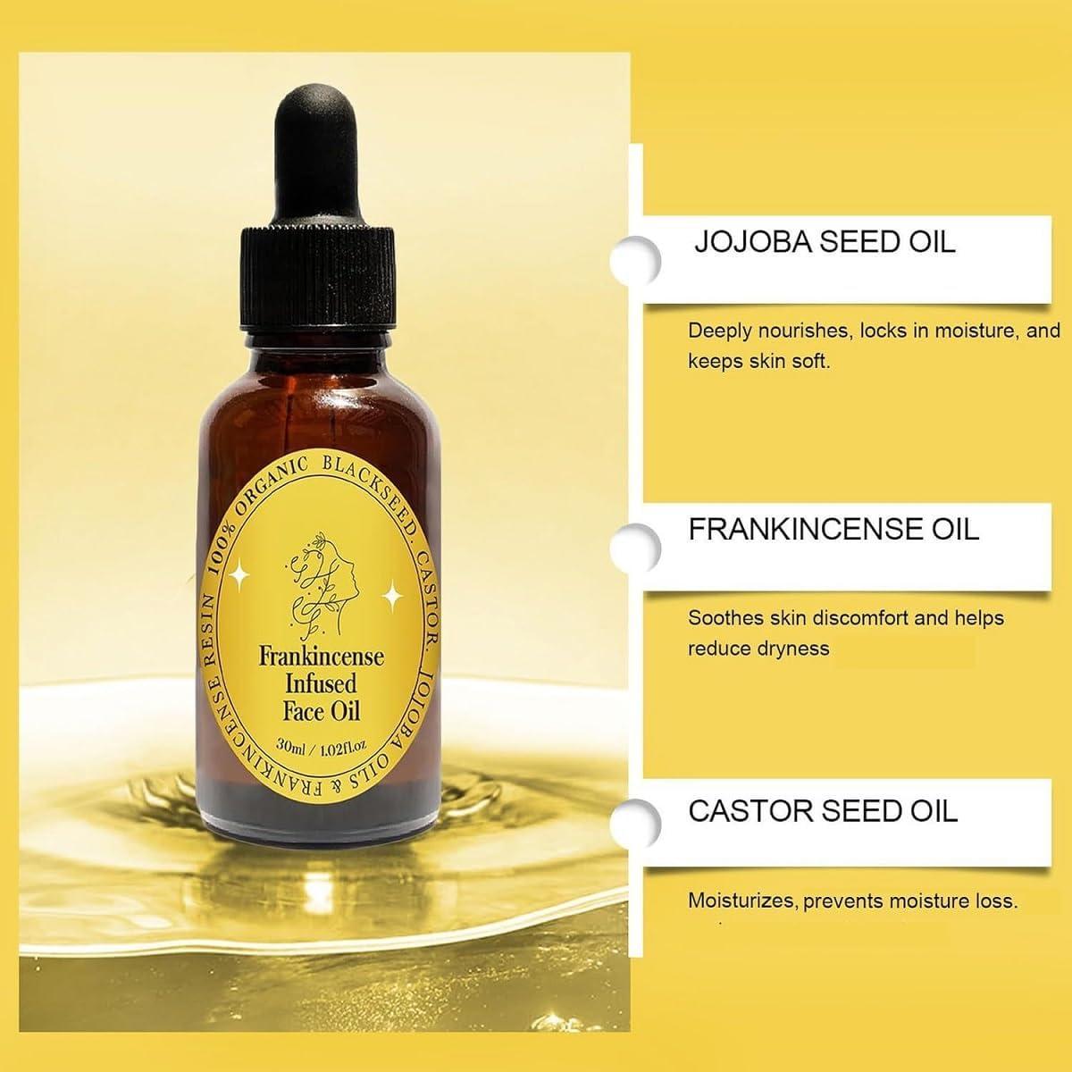 Aceite Esencial de Incienso MULPG 30 ML Hidratante Facial Anti-Envejecimiento