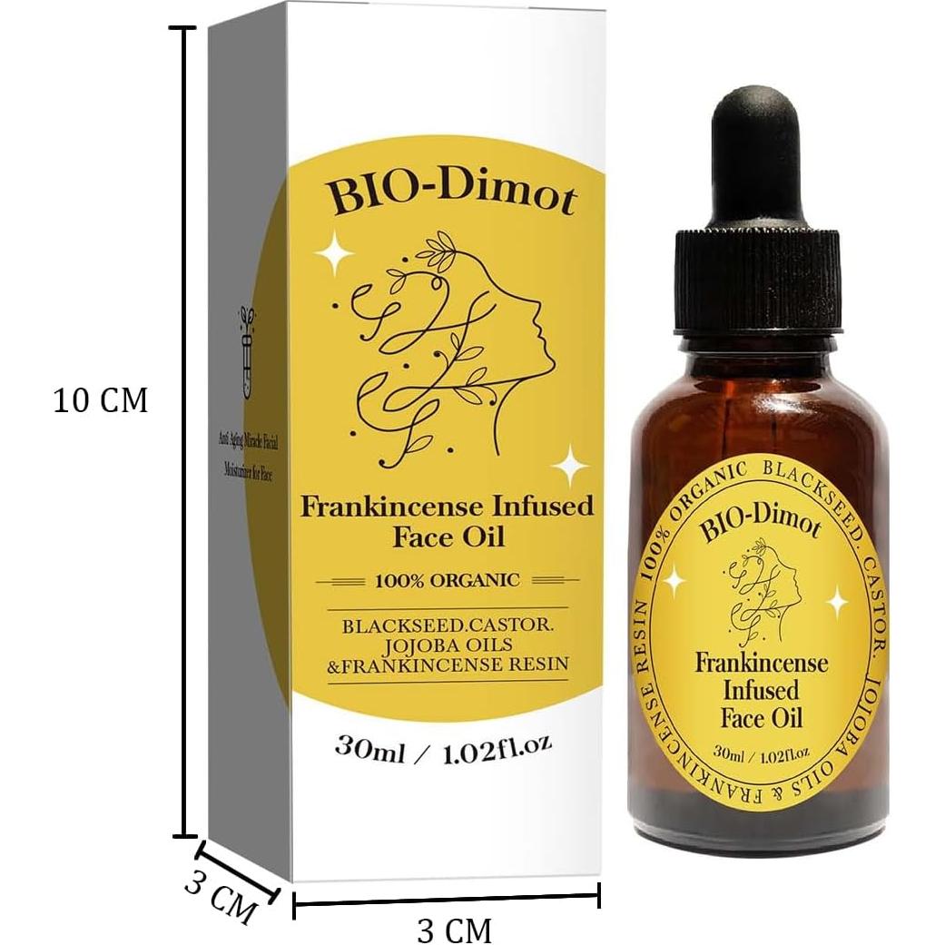 Aceite Esencial de Incienso MULPG 30 ML Hidratante Facial Anti-Envejecimiento