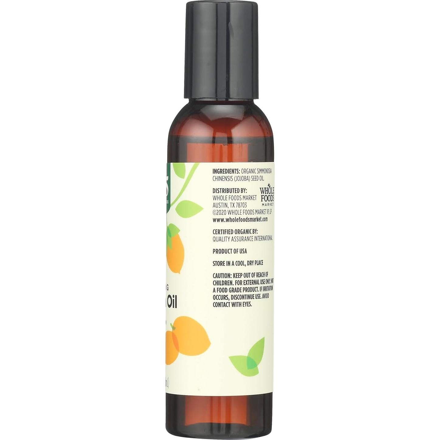 Aceite de Jojoba Orgánico 365 Whole Foods 118 ml Cuidado Piel y Cabello