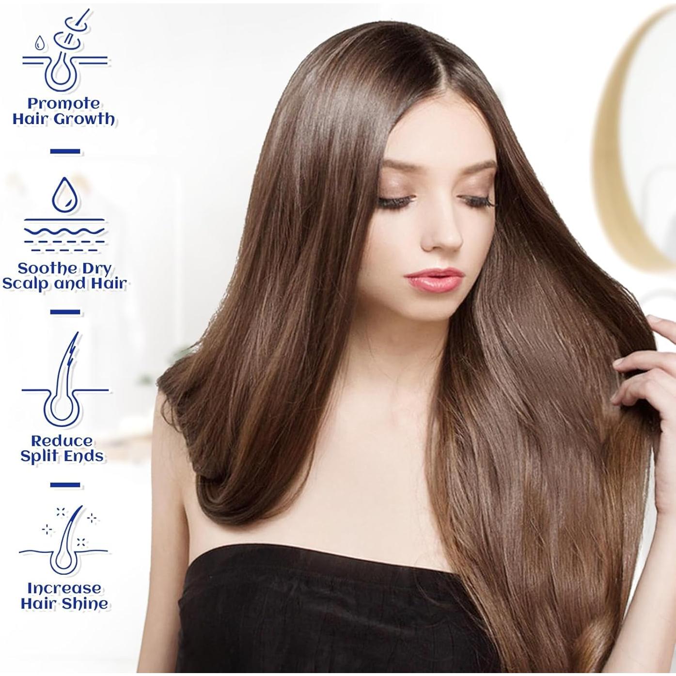 Aceite de Jojoba Orgánico HIQILI 473ml - Crecimiento Cabello y Piel