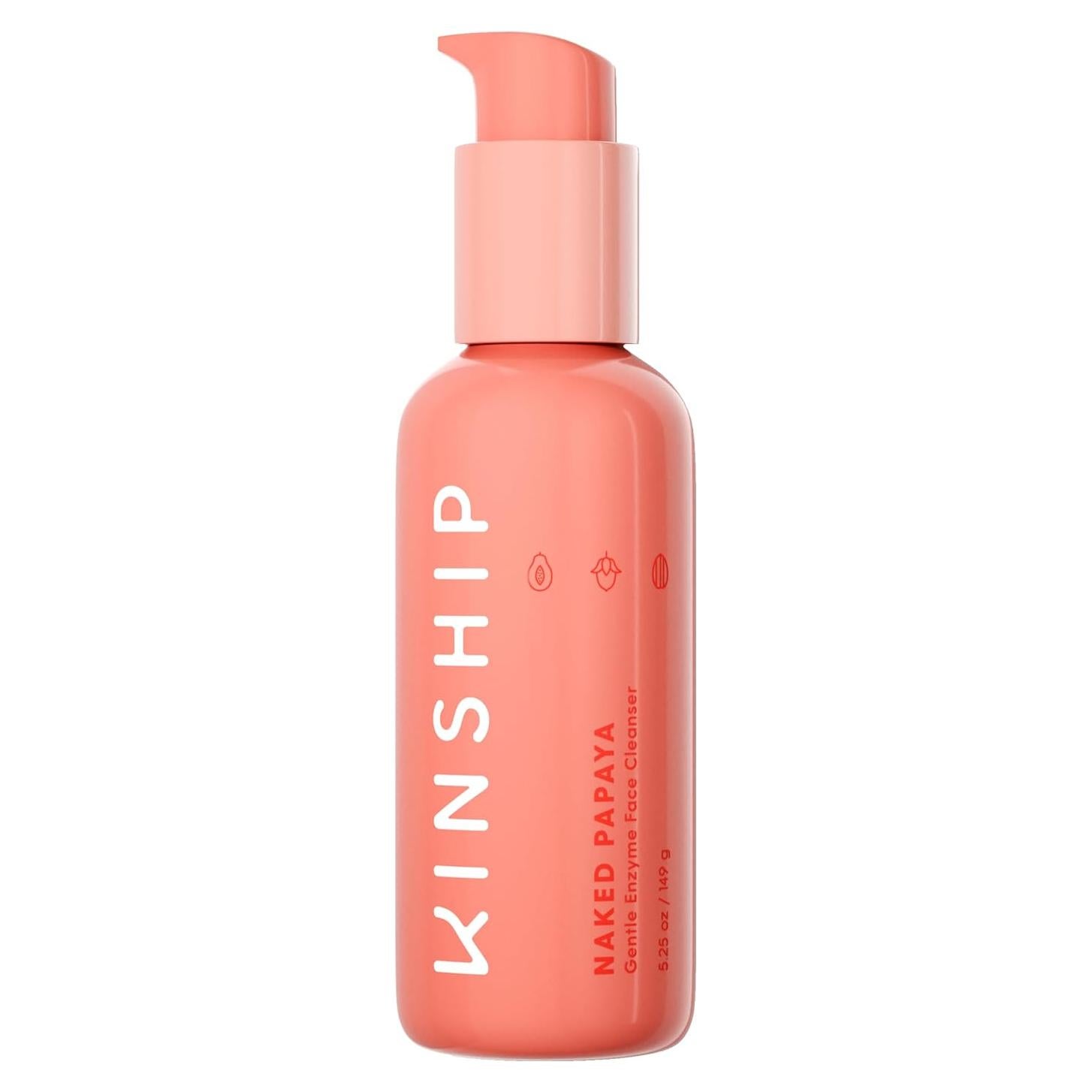 Limpiador Facial Hidratante Kinship Naked Papaya 177 g