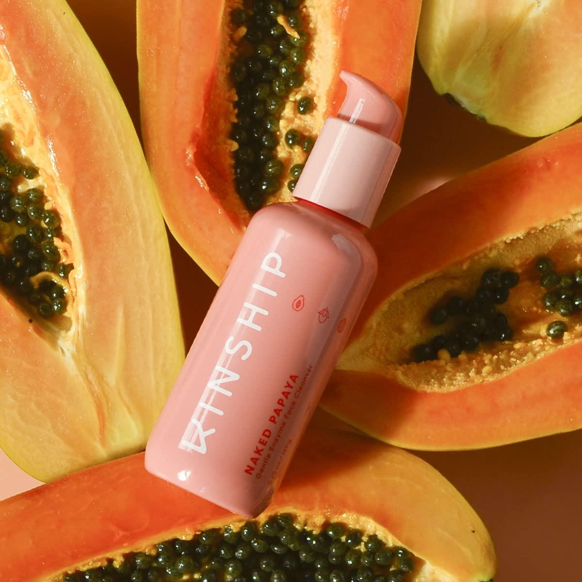 Limpiador Facial Hidratante Kinship Naked Papaya 177 g