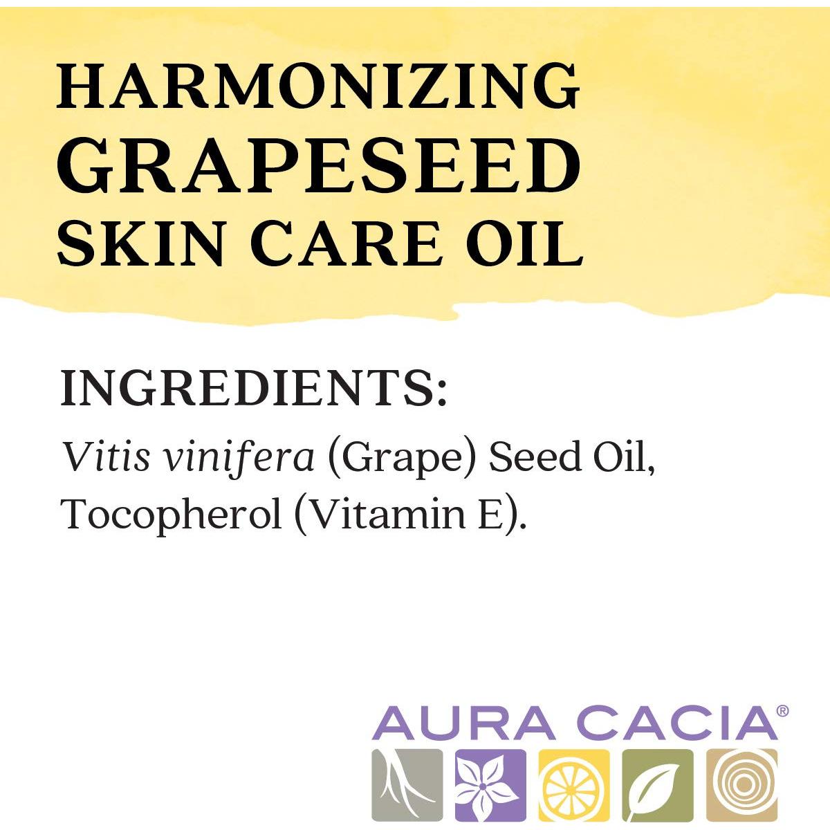 Aceite de Semilla de Uva Aura Cacia 473 ml - Non-GMO