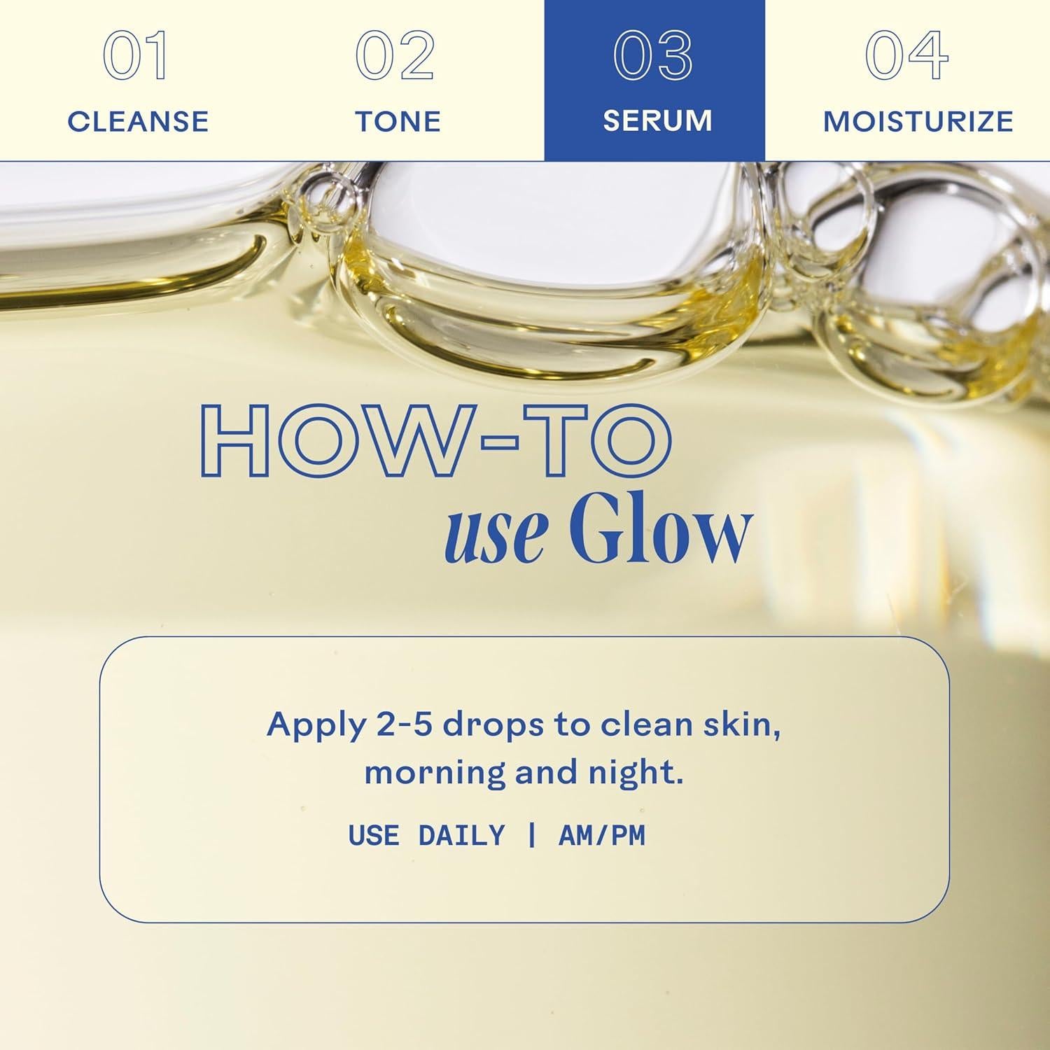 Suero Facial Vegano Glow Three Ships 30mL - Hidratante Piel Grasa