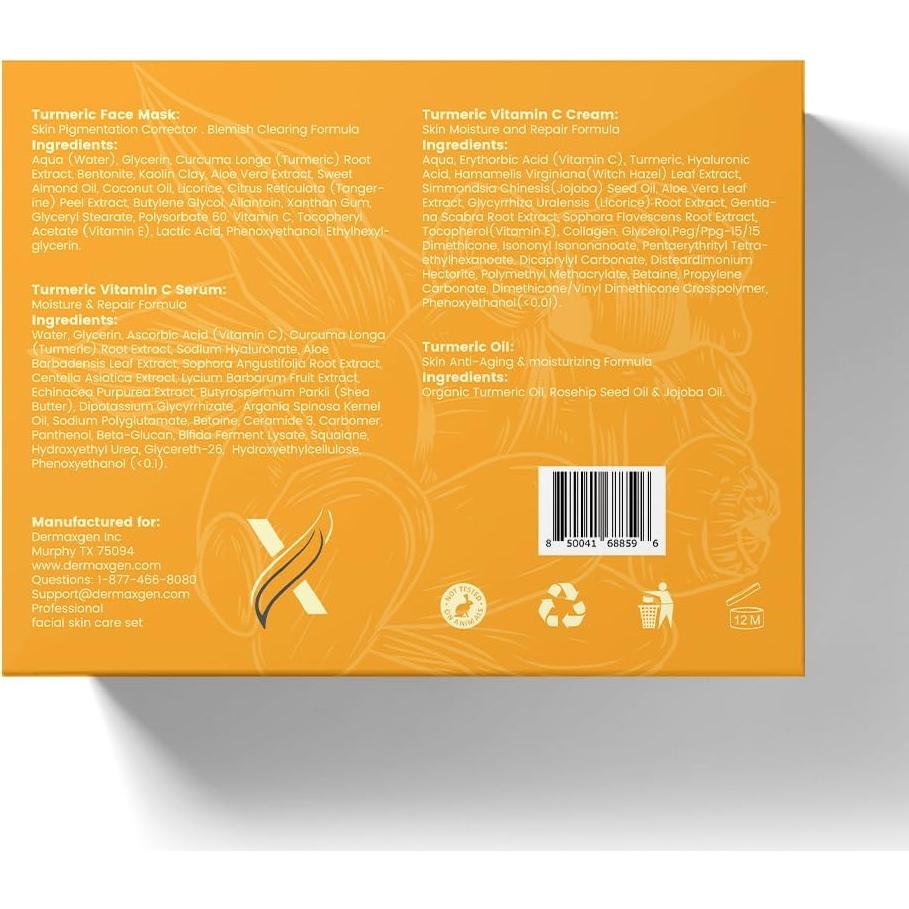 Hidratante Iluminador Antienvejecimiento Naturals+SkinScience - Juego de 4