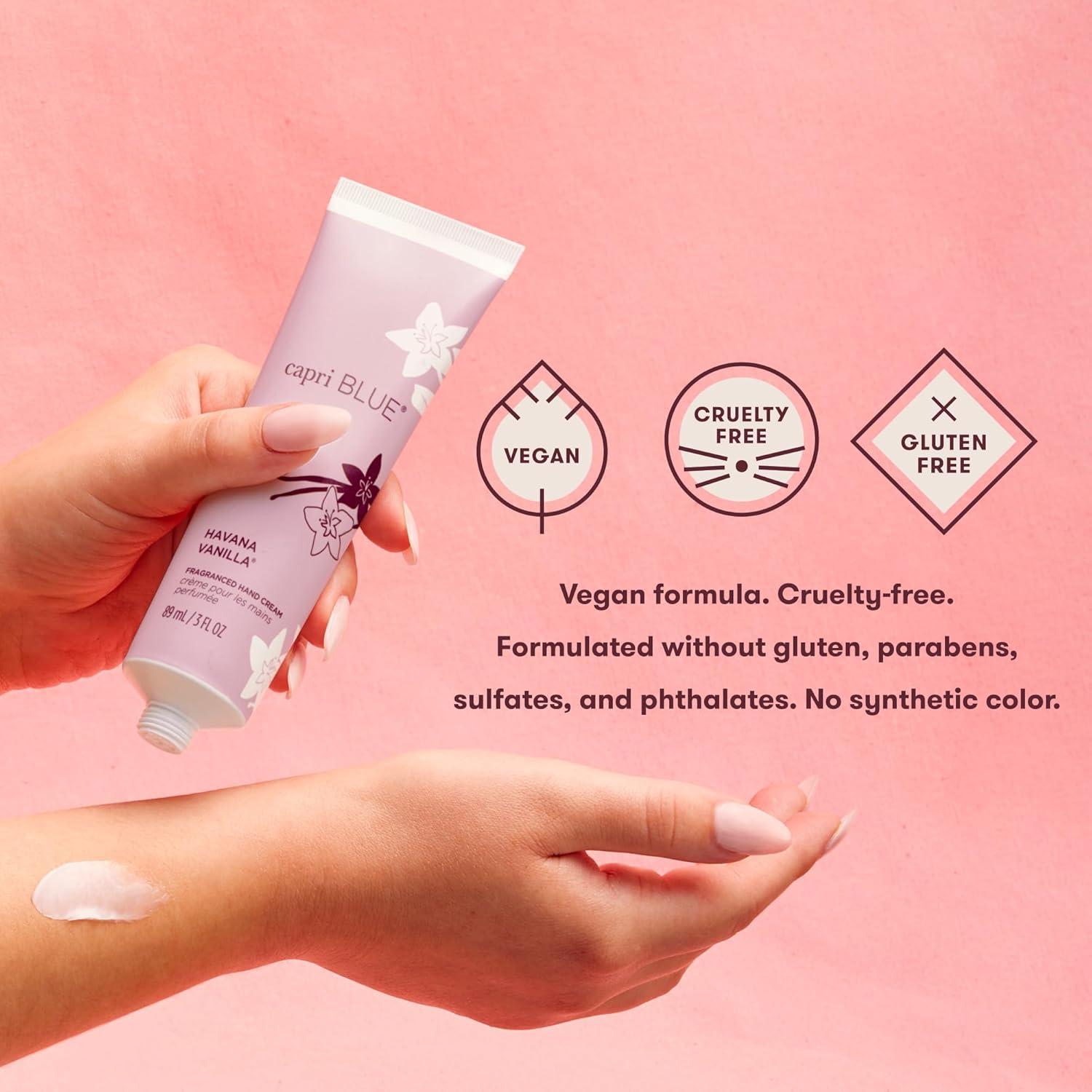 Crema Hidratante para Manos Capri Blue Vainilla de La Habana 85 g