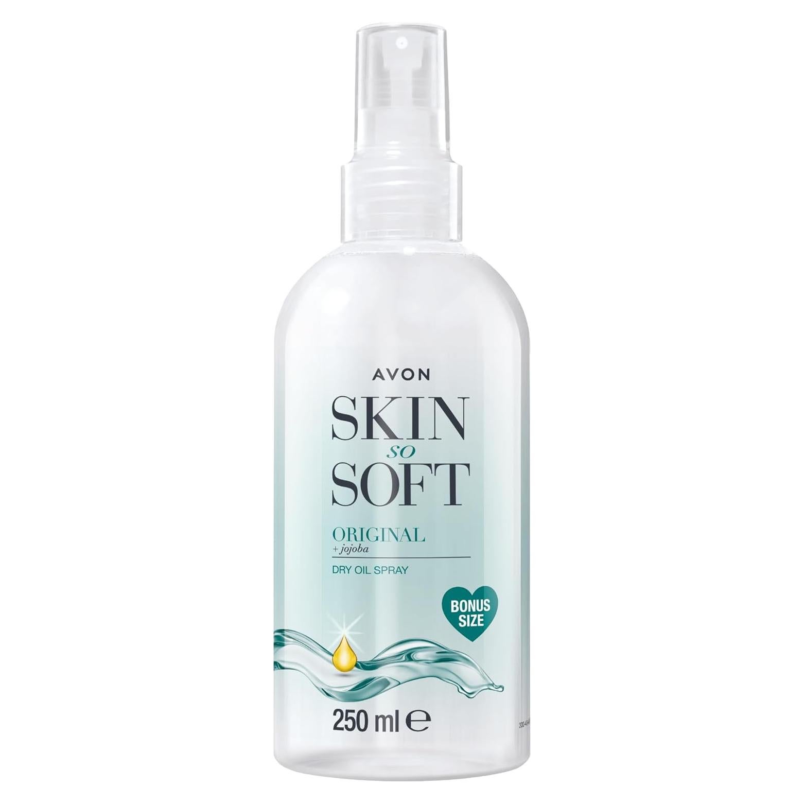 Spray de Aceite Seco Avon Skin So Soft 250ml - Hidratante