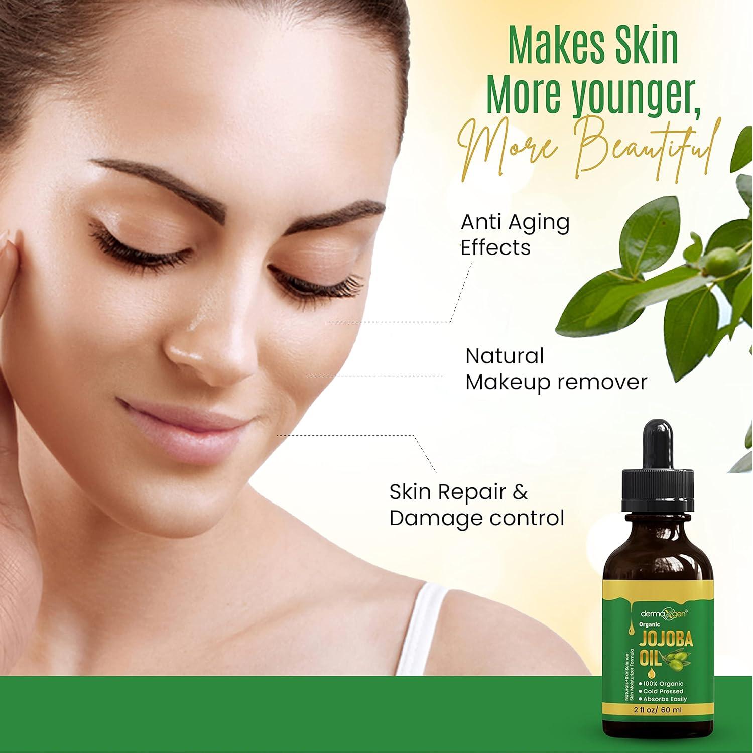 Aceite de Jojoba Orgánico 100% Naturals+SkinScience 59 ml