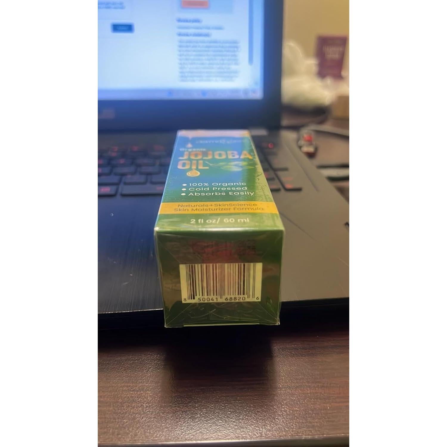 Aceite de Jojoba Orgánico 100% Naturals+SkinScience 59 ml