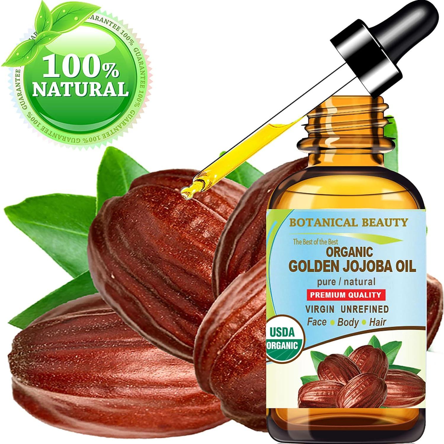 Aceite de Jojoba Orgánico 100% Puro Botanical Beauty 30 ml