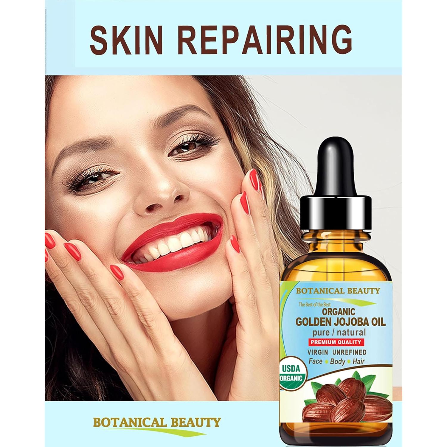 Aceite de Jojoba Orgánico 100% Puro Botanical Beauty 30 ml