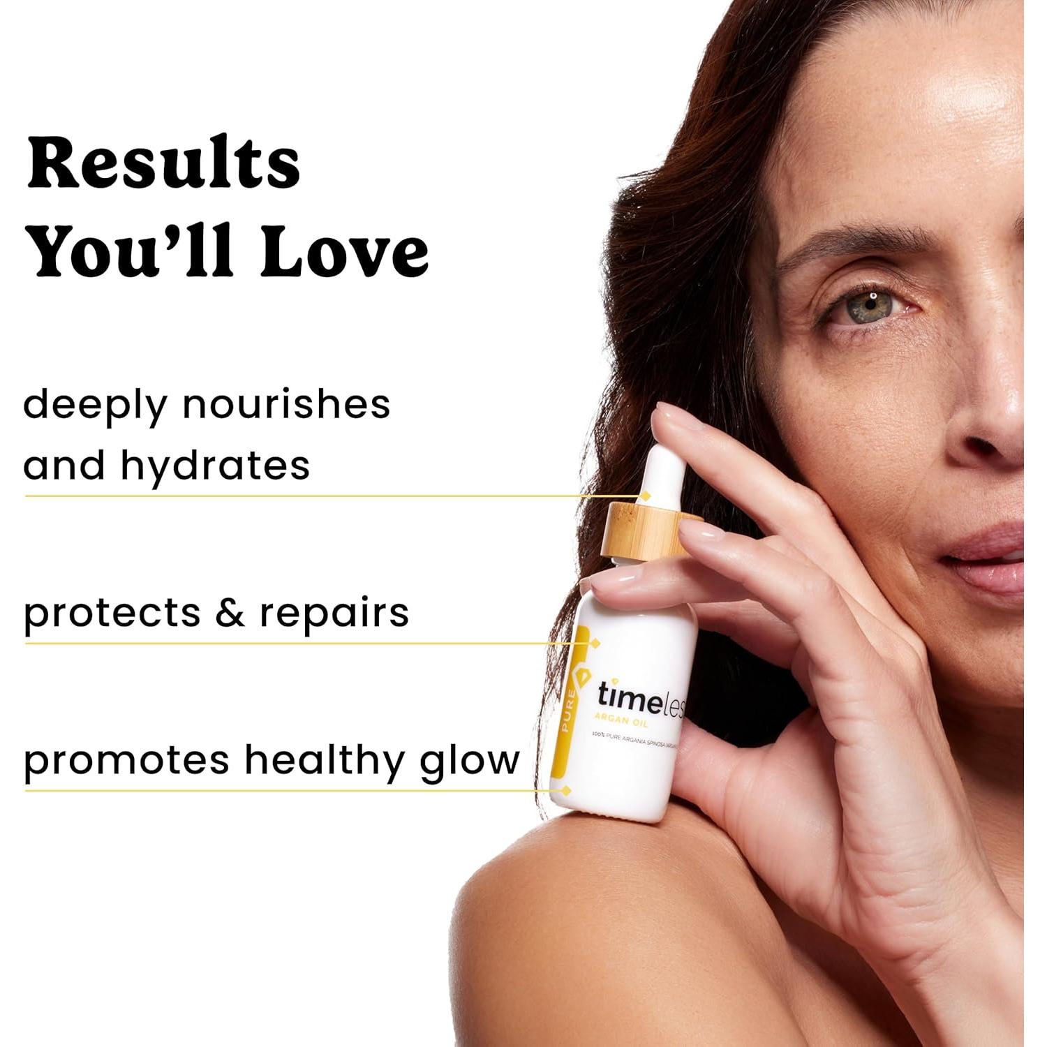 Aceite de Argán 100% Puro Timeless Skin Care 28.35 ml