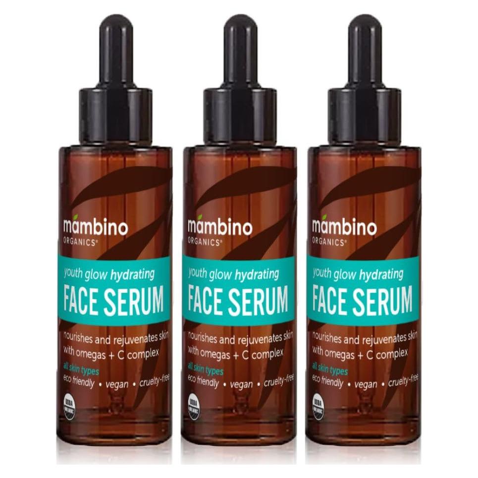Suero Hidratante Facial Mambino Organics 3x29.57ml - Orgánico