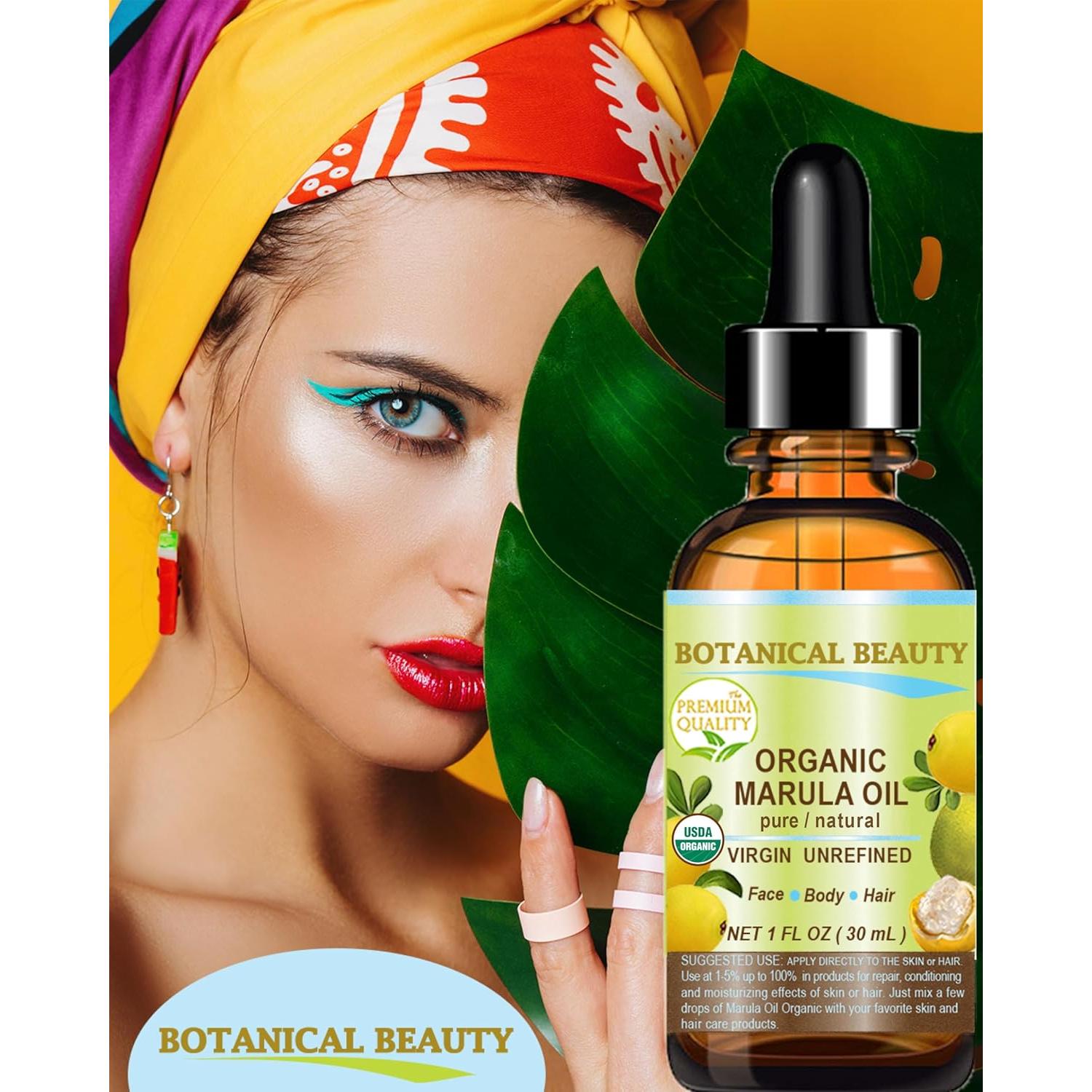 Aceite de Marula Orgánico 30 ml - Hidratante Facial y Capilar