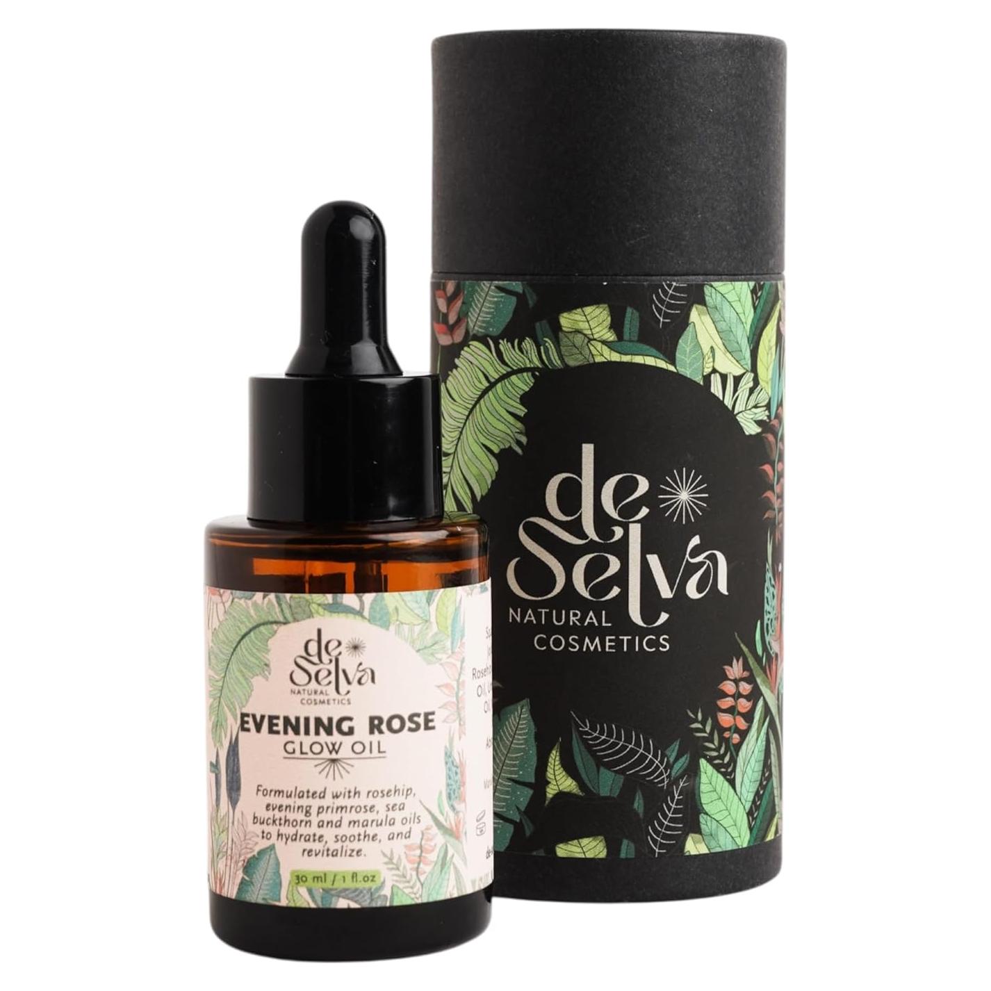 Aceite Facial Hidratante De Selva 29.57 ml - Rosa de Noche