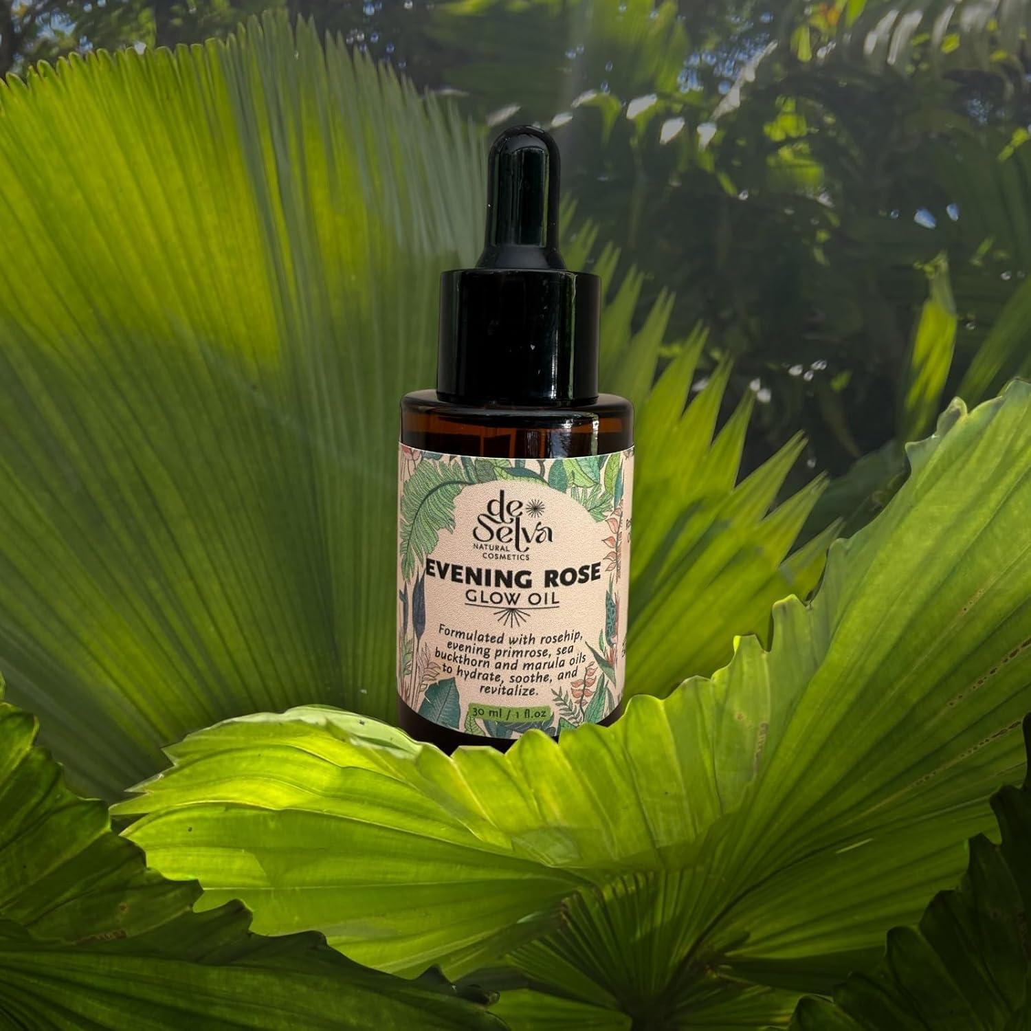 Aceite Facial Hidratante De Selva 29.57 ml - Rosa de Noche