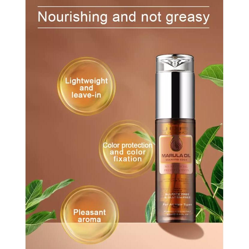 Aceite de Marula KizaiaCare 100% Puro 181g - Hidratante Facial y Capilar