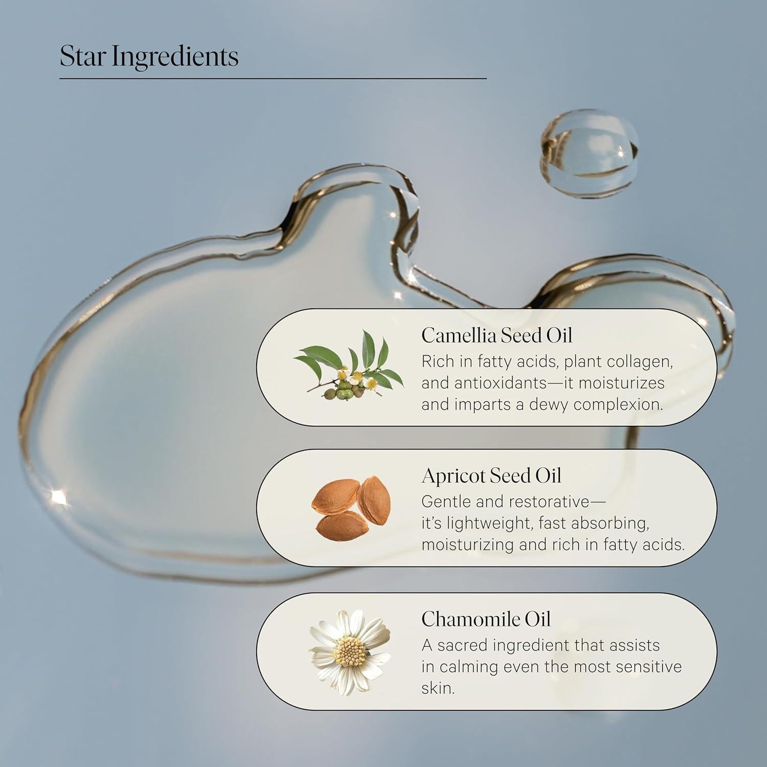 Aceite Facial Calmante Biografía Largo Junio 13ml - Hidratante Natural