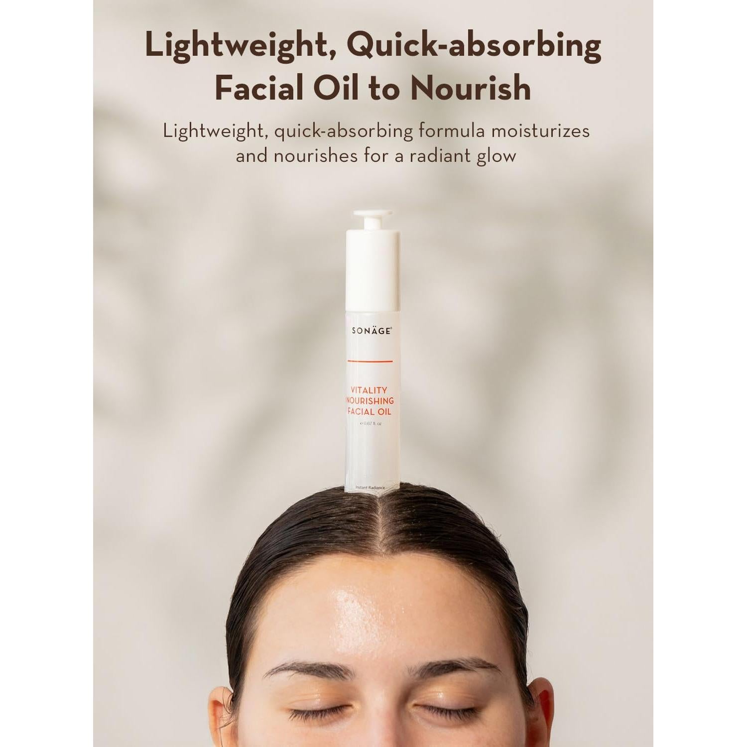 Aceite Facial Nutritivo Sonage Vitality 14.79 ml - Hidratante