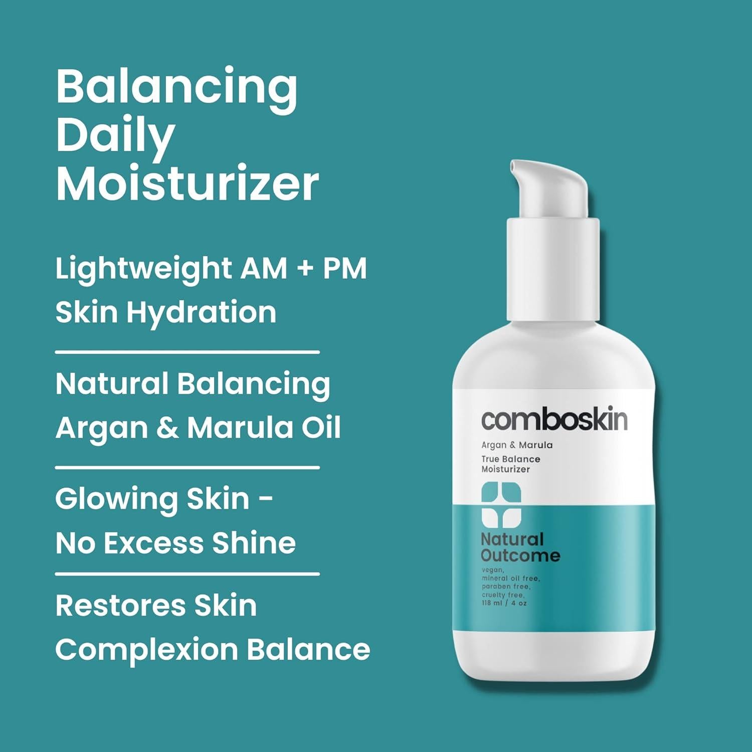 Crema Hidratante Facial Natural Outcome 113.4 g Piel Mixta