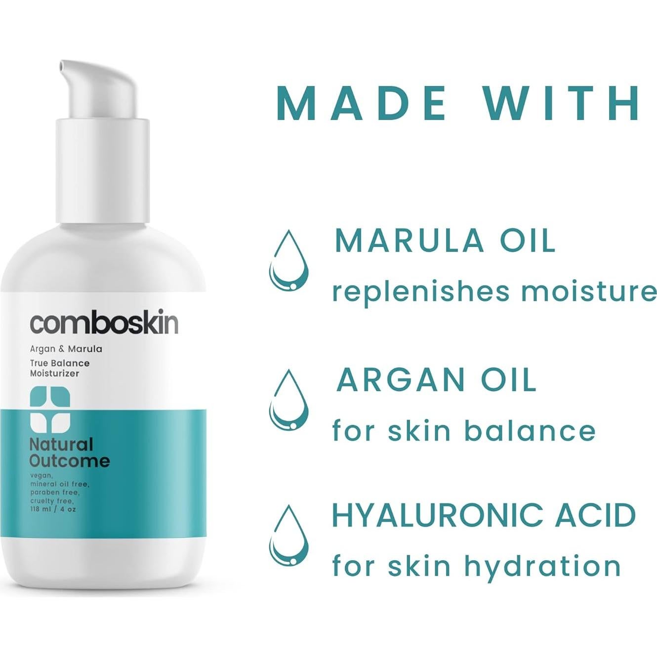 Crema Hidratante Facial Natural Outcome 113.4 g Piel Mixta