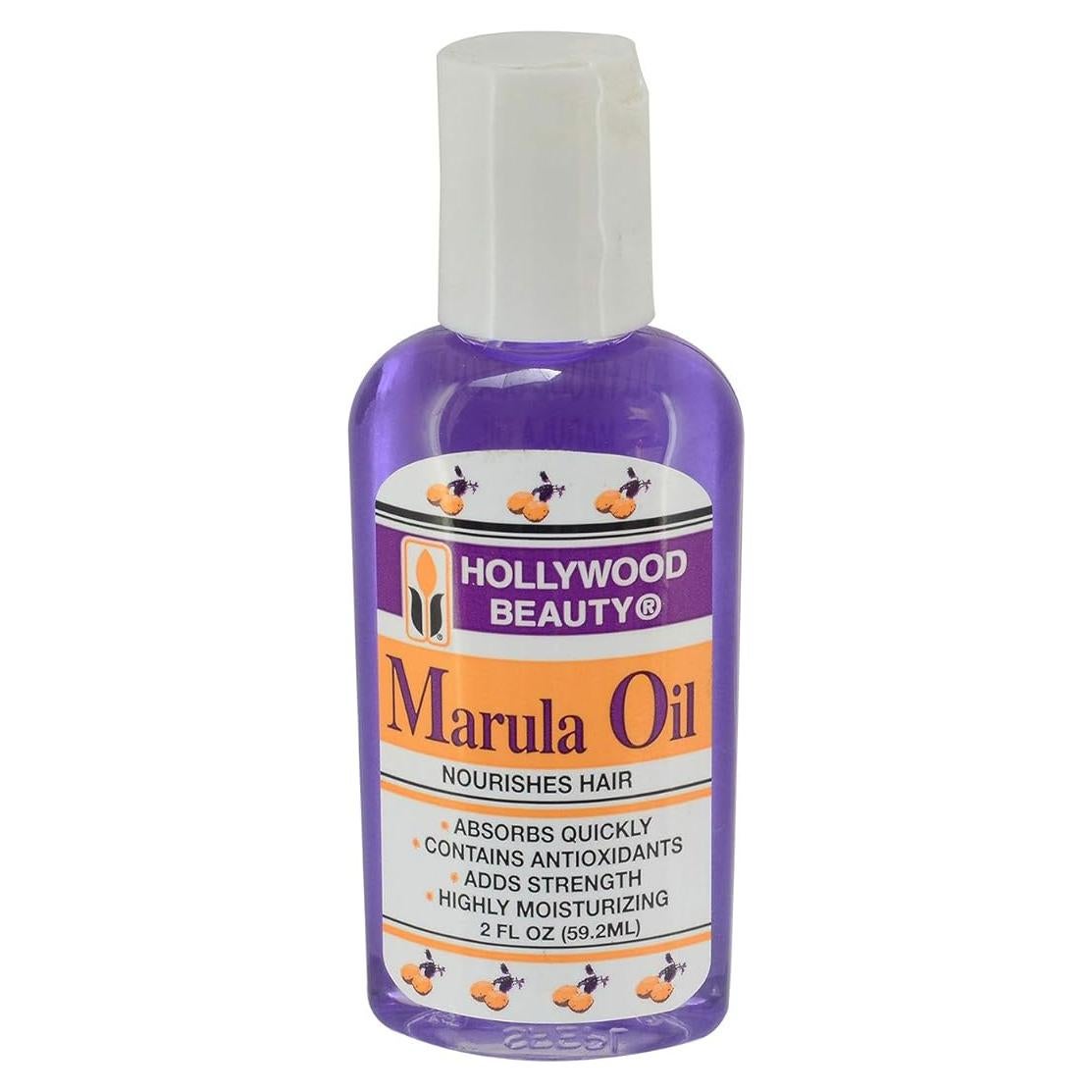 Aceite de Marula Hollywood Beauty 60 ml - Paquete de 2