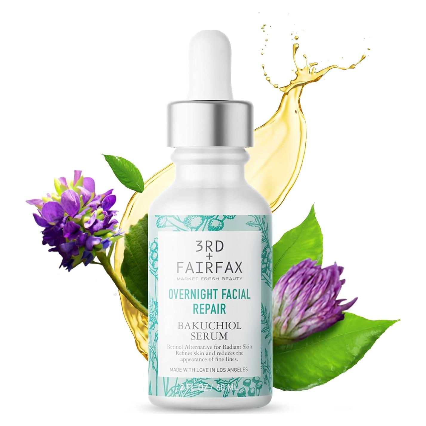 Suero Facial Nocturno Bakuchiol 3rd + Fairfax 60 ml