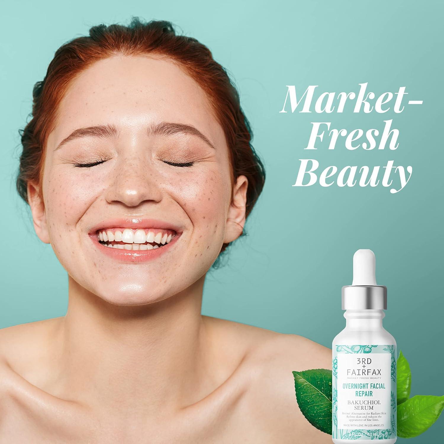 Suero Facial Nocturno Bakuchiol 3rd + Fairfax 60 ml