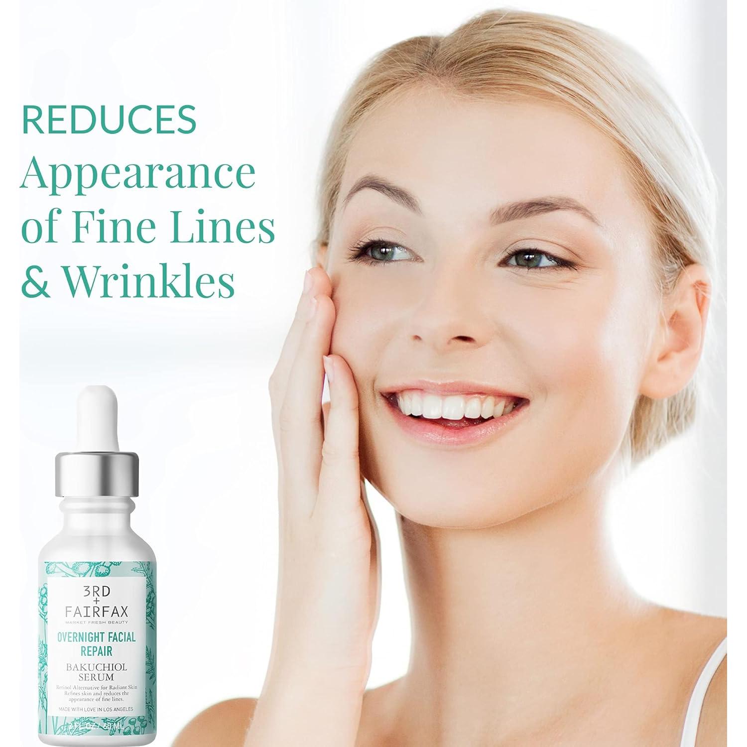 Suero Facial Nocturno Bakuchiol 3rd + Fairfax 60 ml