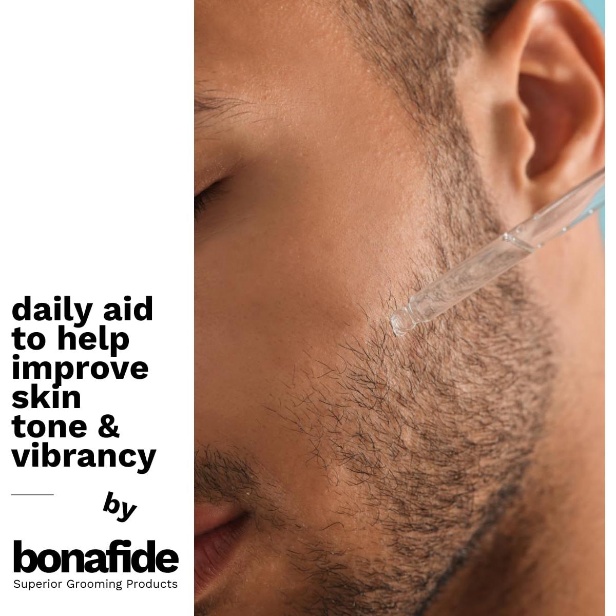 Bona Fide Pomade Blue Tansy Beard & Face Oil 1 oz. | Moisturizing & Clarifying daily Aid to help Improve Skin Tone & Vibrancy