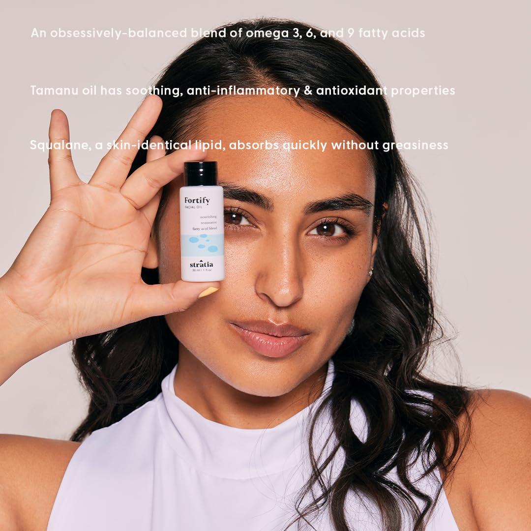 Aceite Facial Restaurador Stratia Fortify 29.57 ml - Hidratación No Grasa
