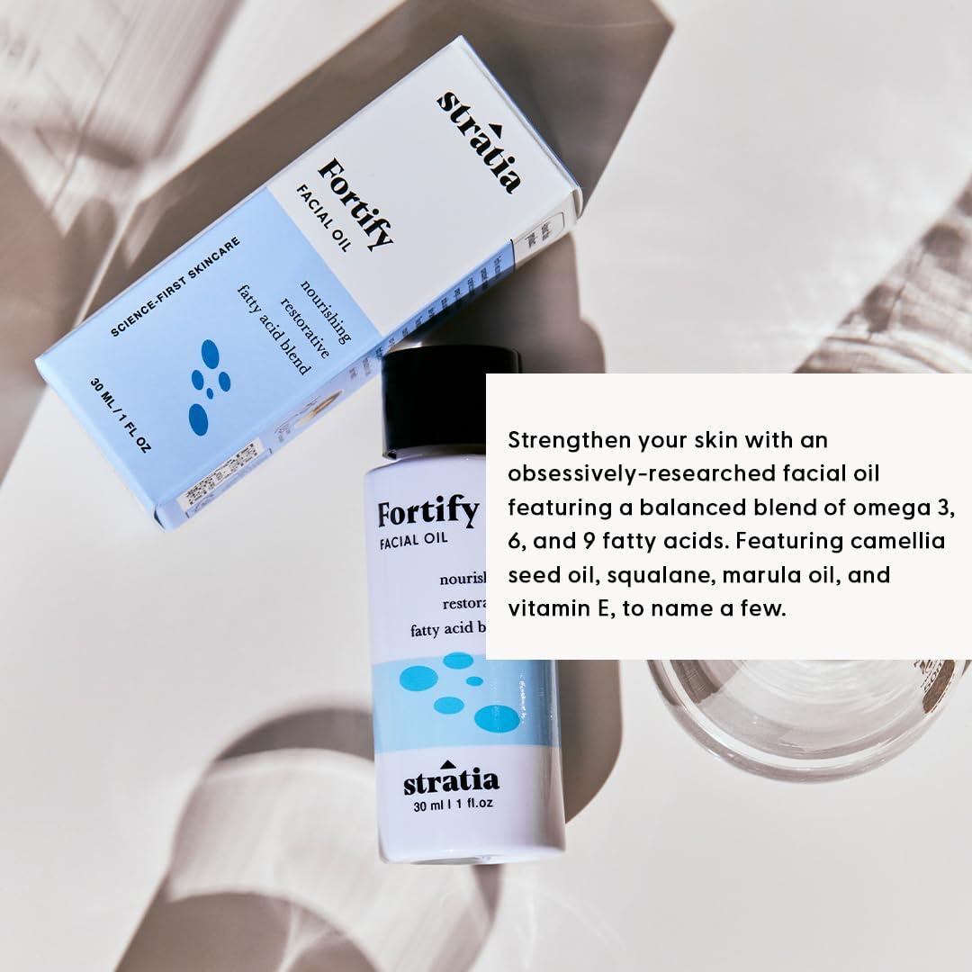 Aceite Facial Restaurador Stratia Fortify 29.57 ml - Hidratación No Grasa