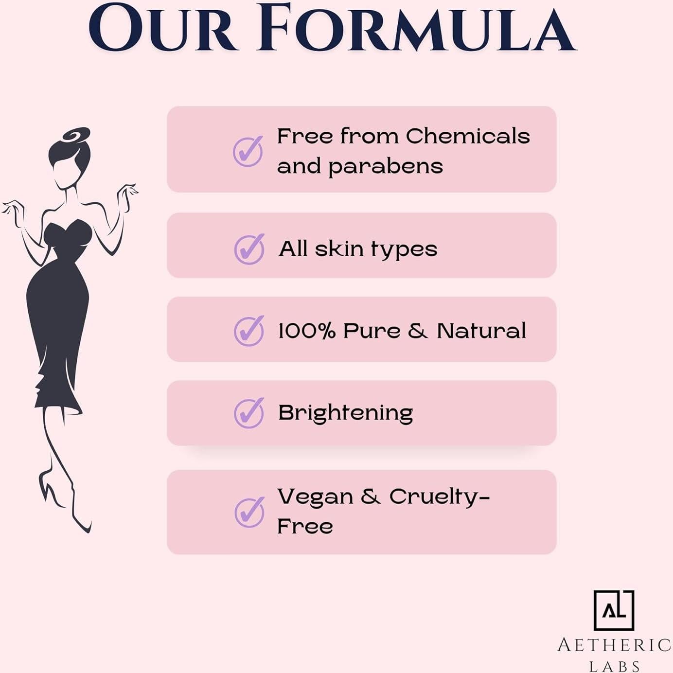 Aceite Facial Aetheric Labs 40ml - Moringa, Rosa Mosqueta y Argán