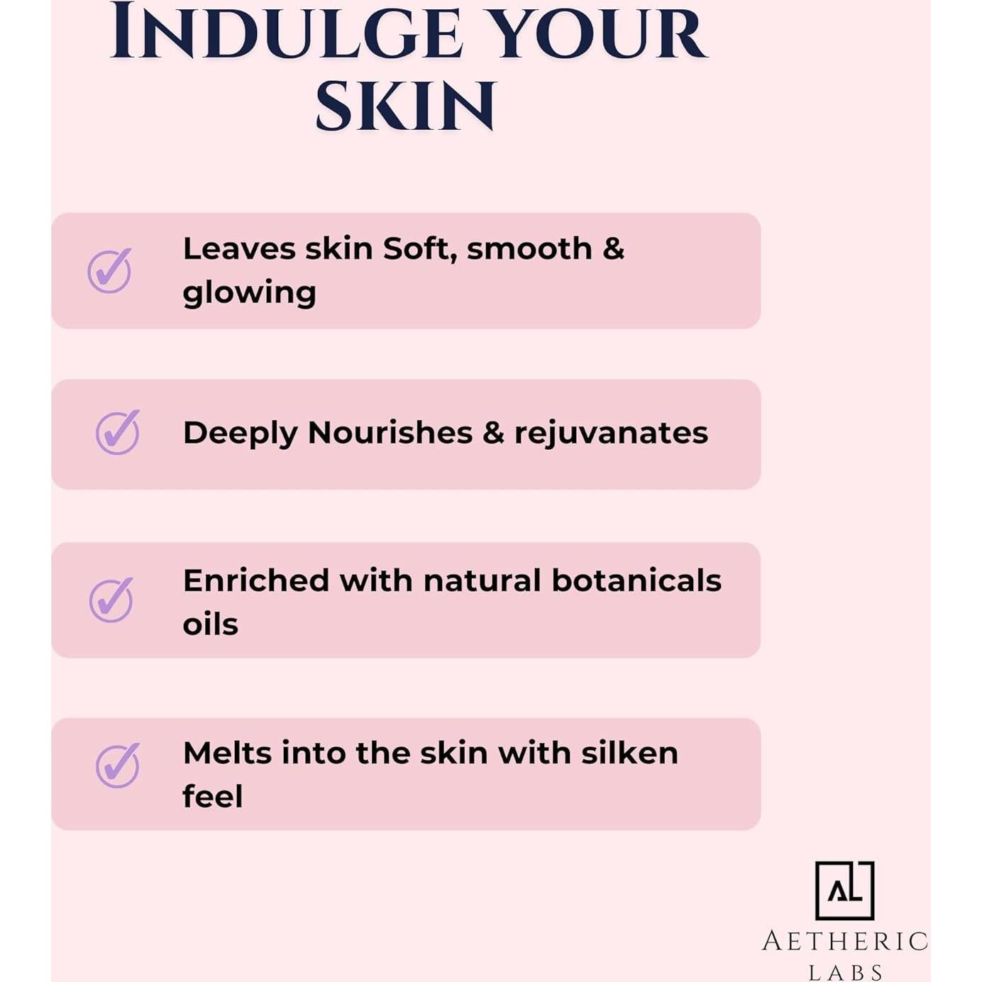 Aceite Facial Aetheric Labs 40ml - Moringa, Rosa Mosqueta y Argán