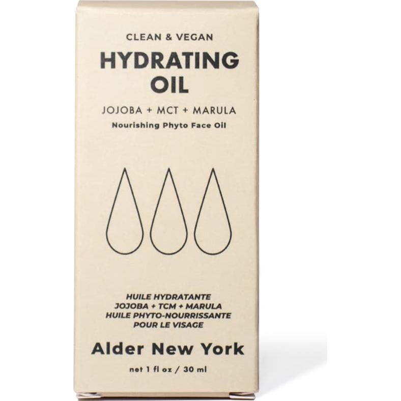 Aceite Hidratante Facial Alder New York 59g - Vegano y Antioxidante