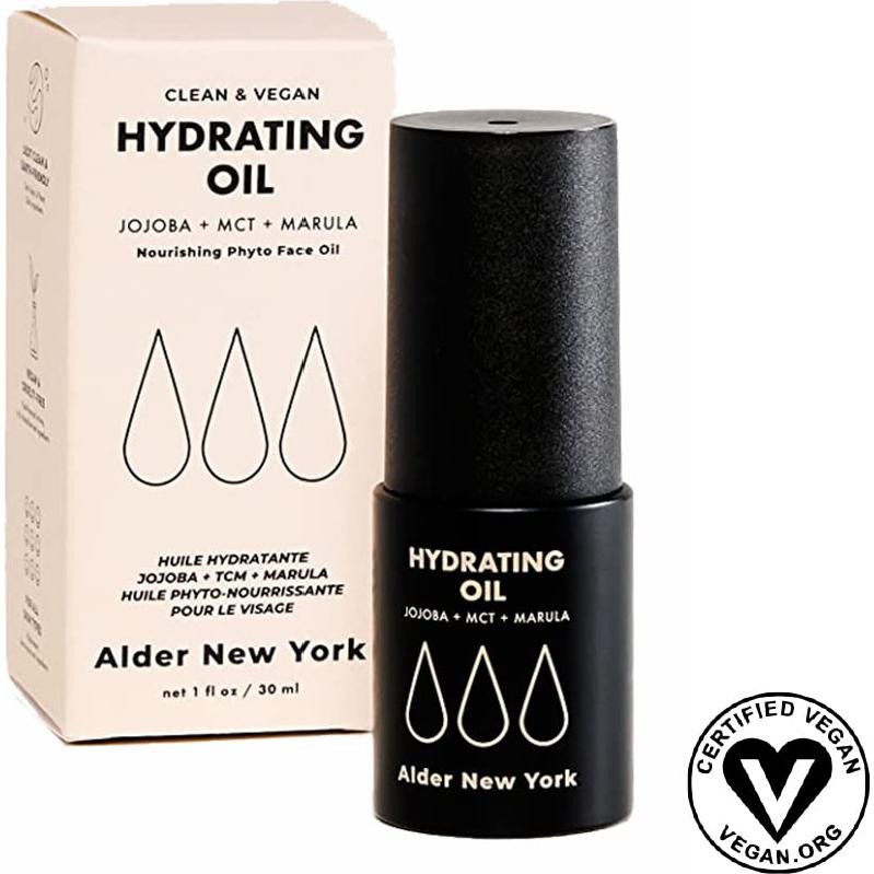 Aceite Hidratante Facial Alder New York 59g - Vegano y Antioxidante