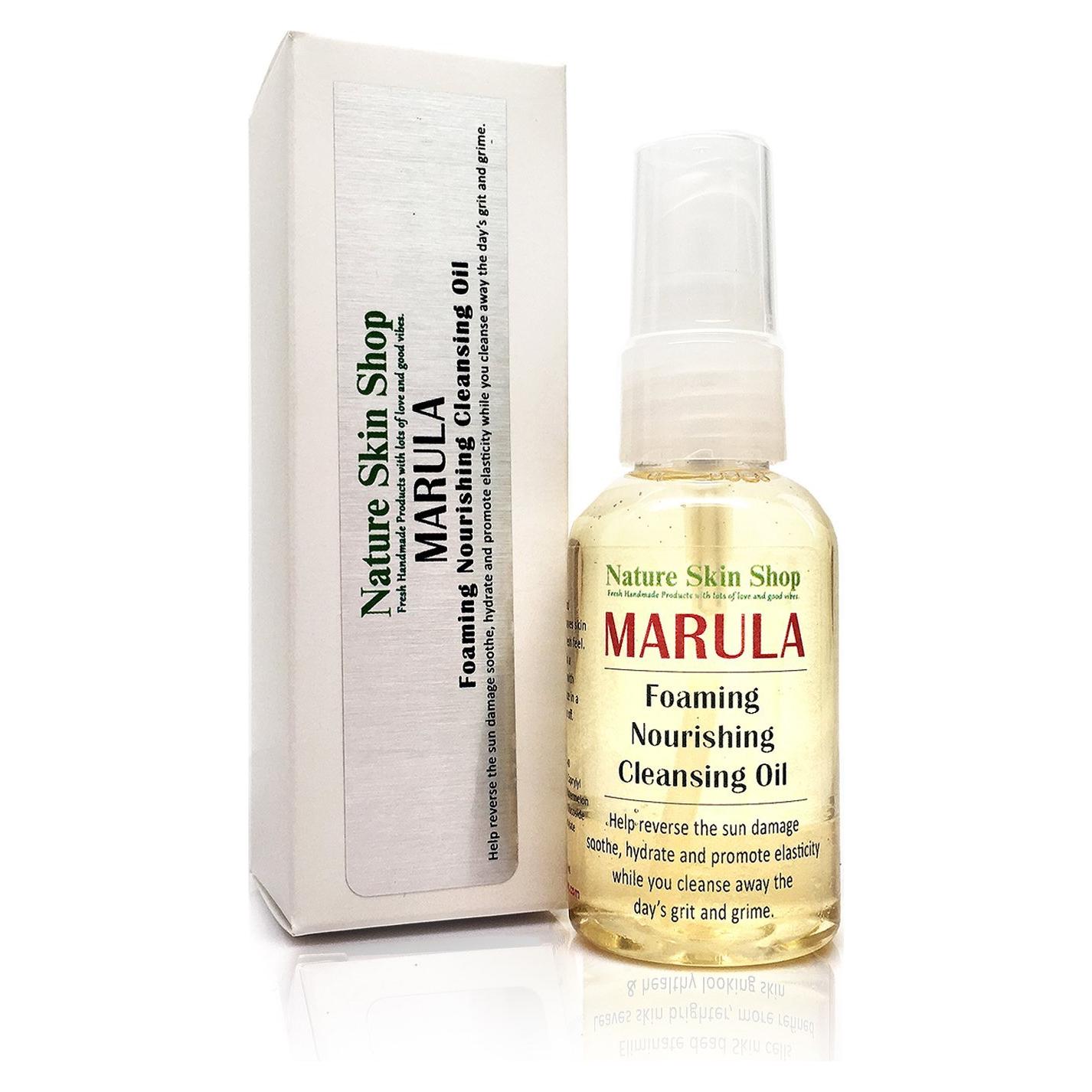 Limpiador Espumoso Nutritivo NatureSkinShop con Aceite de Marula 56.7g