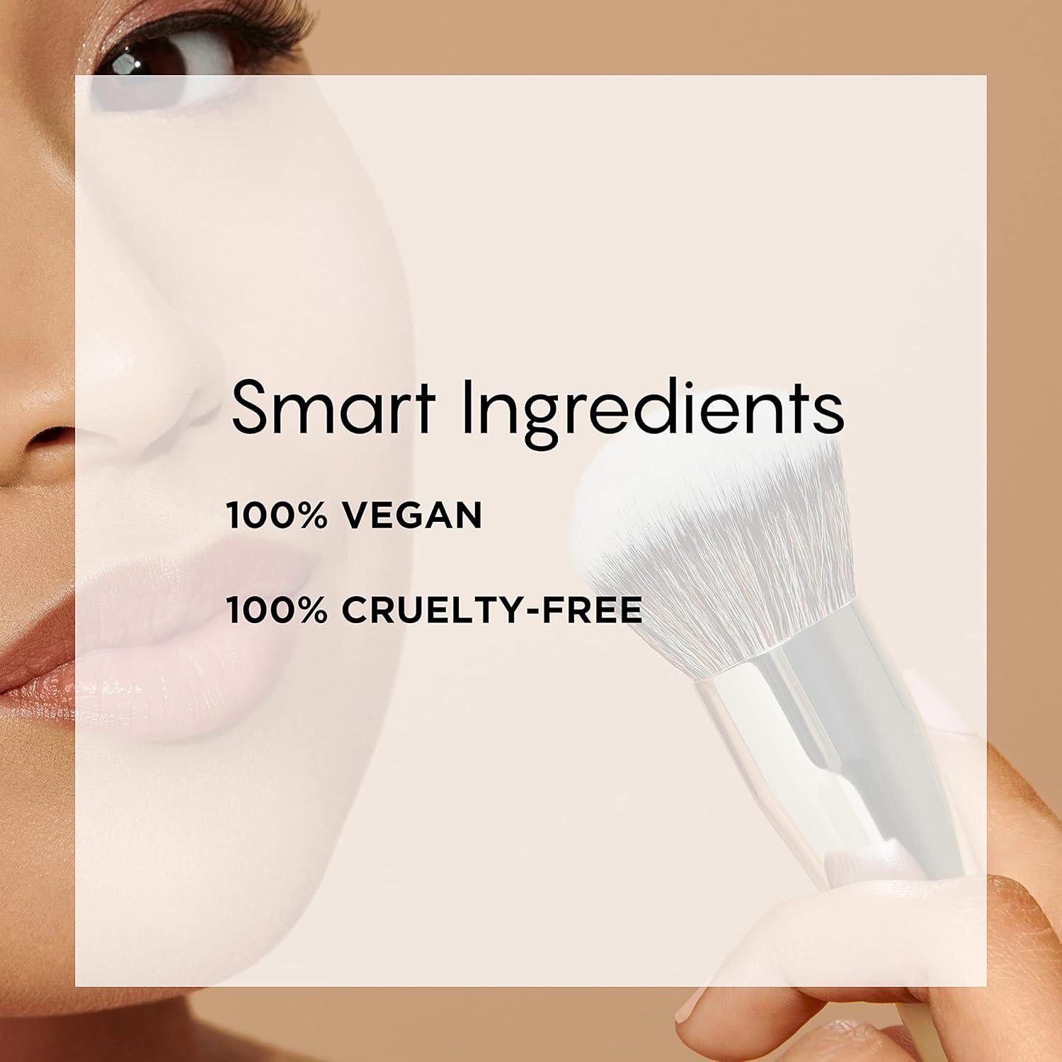 Set de Tinte para Piel HALEYS Neutral Claro con Brocha Kabuki