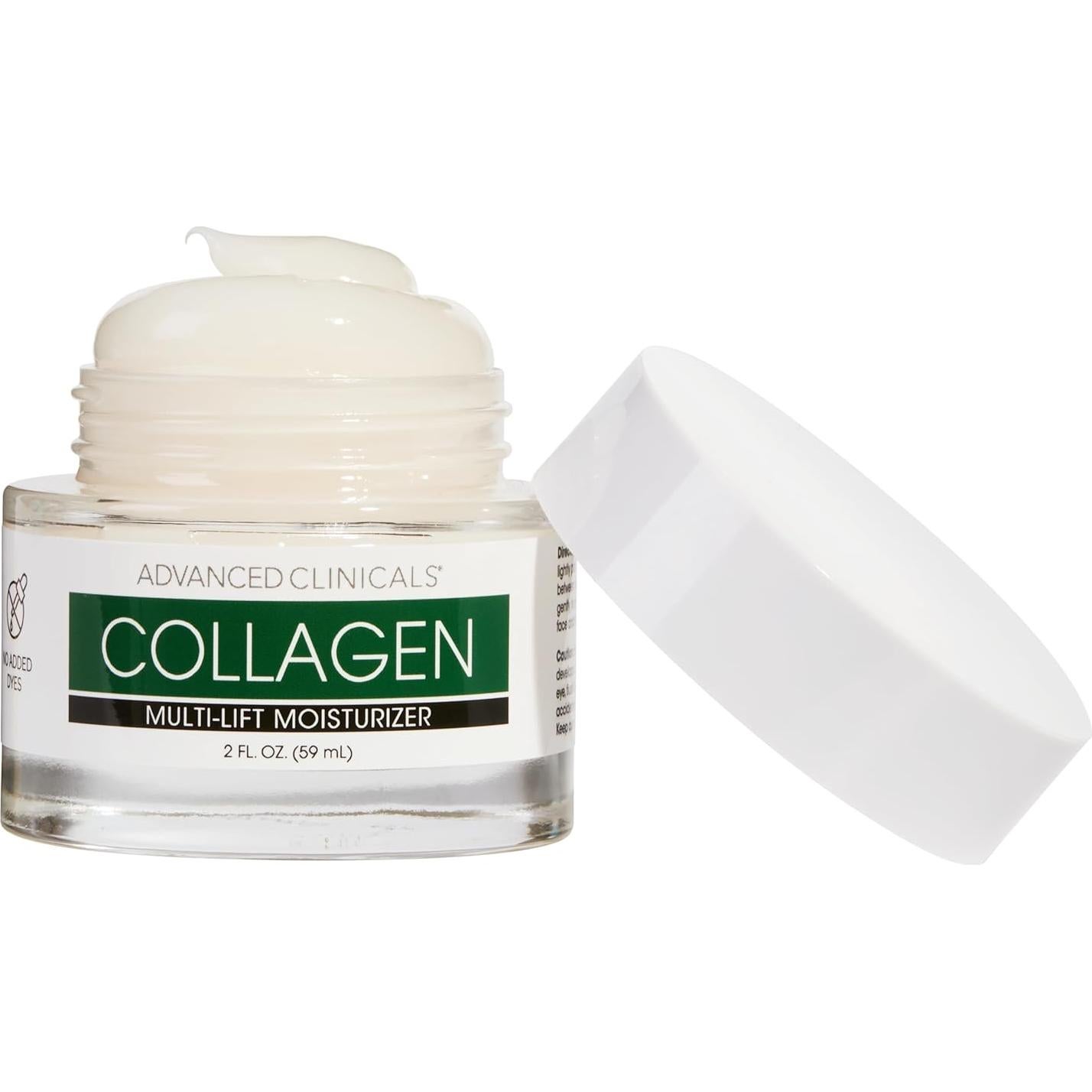 Gel-Crema Facial Hidratante Advanced Clinicals 59 ml Colágeno