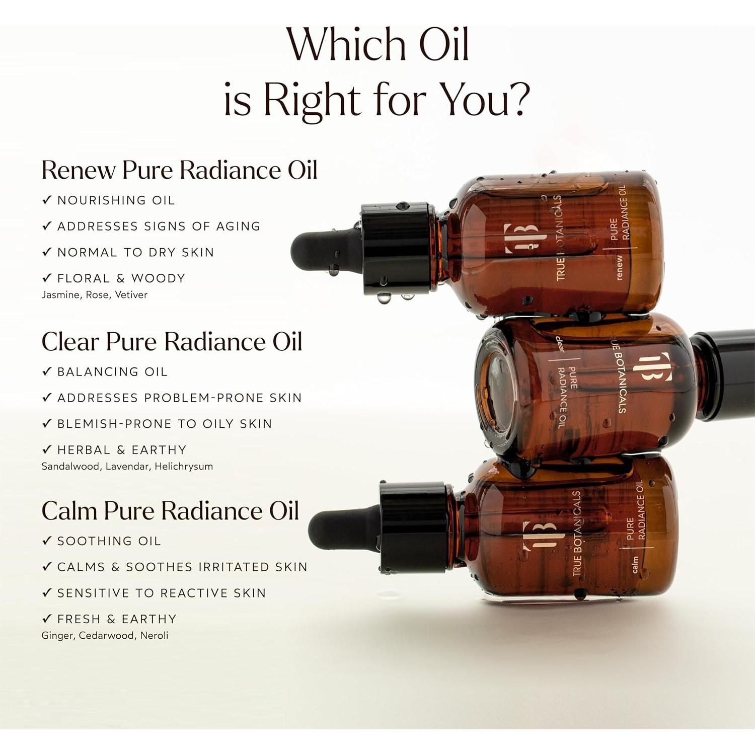 Aceite Facial Antienvejecimiento True Botanicals 30 ml