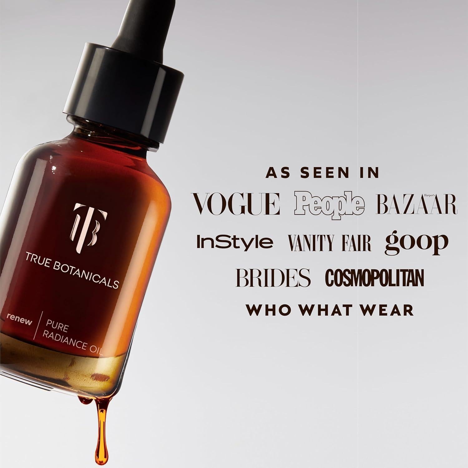 Aceite Facial Antienvejecimiento True Botanicals 30 ml