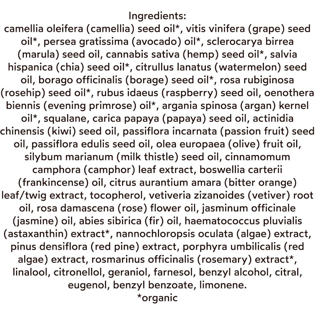 Aceite Facial Antienvejecimiento True Botanicals 30 ml