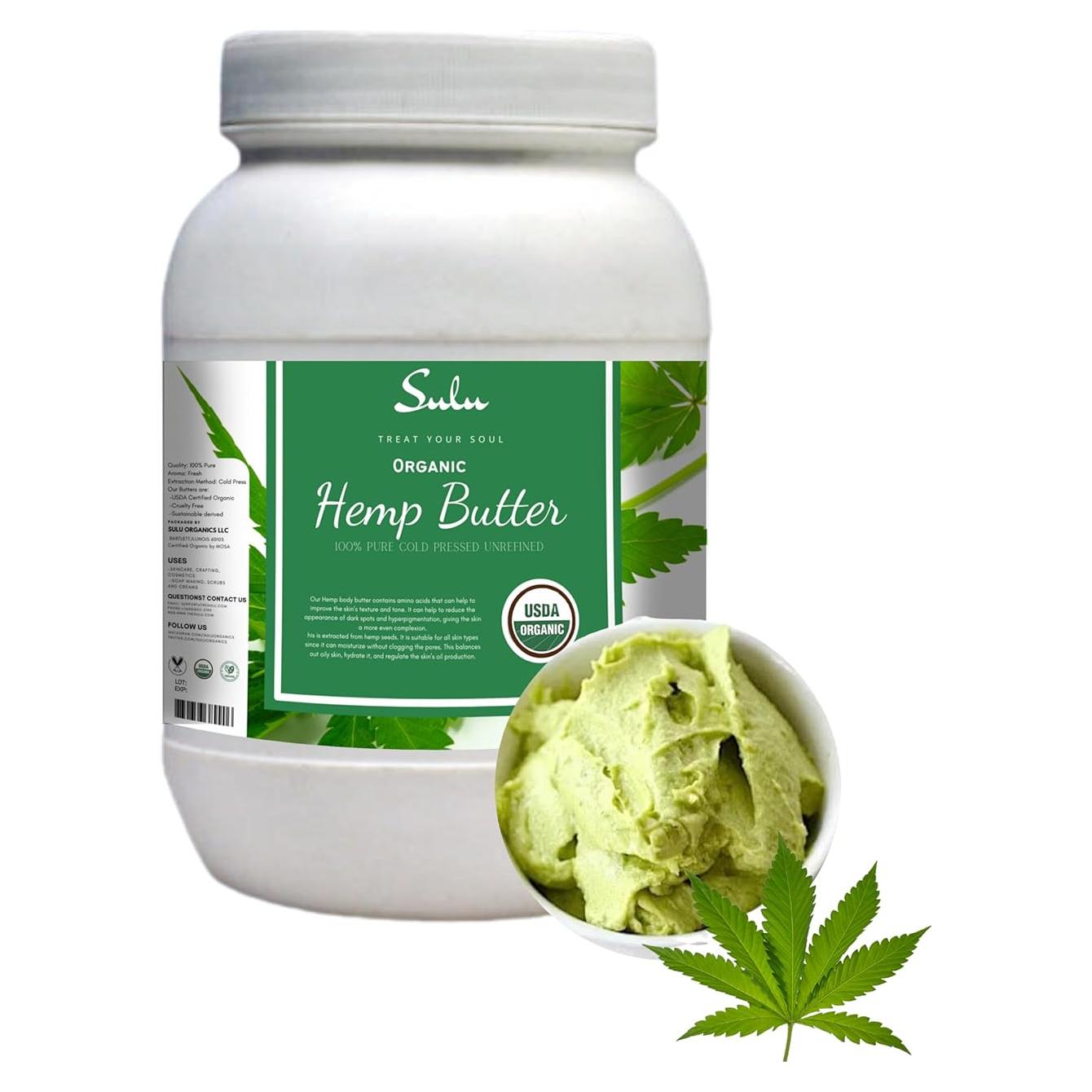 Mantequilla de Semilla de Cañamo Orgánica SULU - 0.91kg