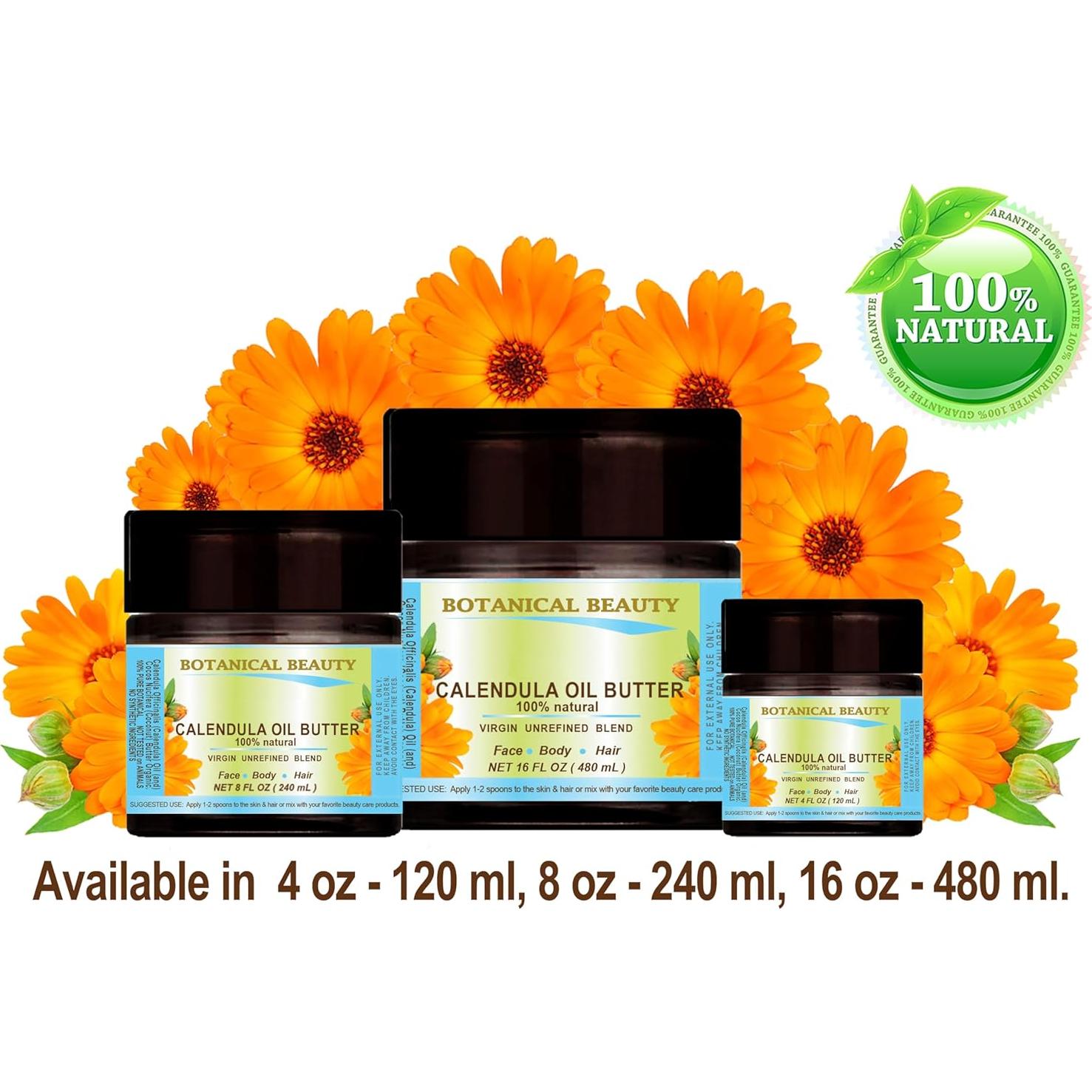 Mantequilla de Aceite de Caléndula 120 ml Botanical Beauty